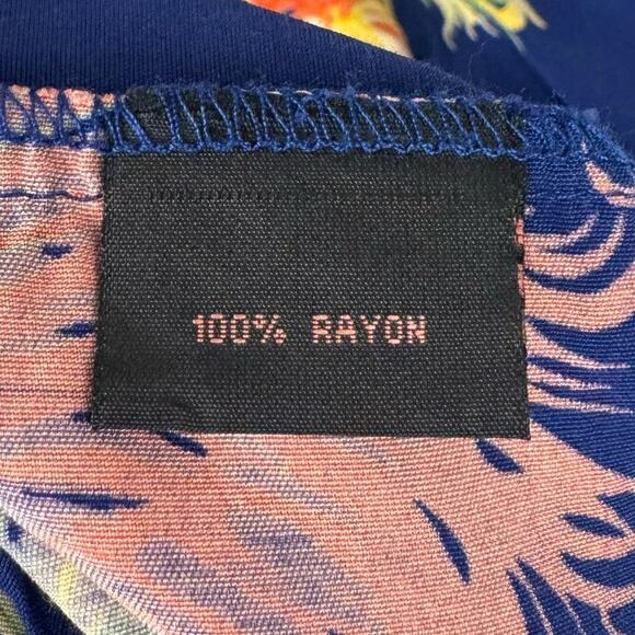 Trashy Diva Showgirl Royalty Blue Feather 1940s Print Fit & Flare Dress 4 Retro - Picture 10 of 12